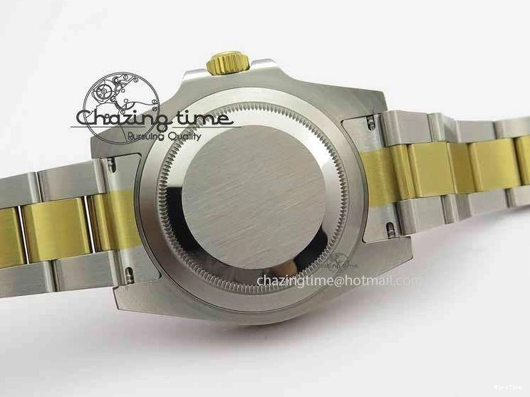 MiroTime 0410 Functional Submariner 116613 LB JF 1:1 Best Edition Blue Dial On SS YG Bracelet SH 3724